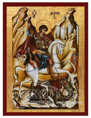 Εικόνα Άγιος Γεώργιος Βυζαντινή